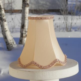 Kruunuvarjostin Elisa 12 nougat/sävy