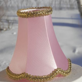 Kruunuvarjostin Elisa 12 rosa/antik