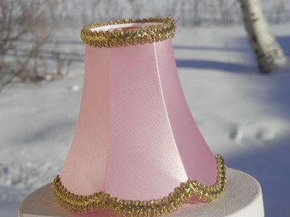 Kruunuvarjostin Elisa 12 rosa/antik