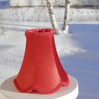 Kruunuvarjostin Elisa 12 punainen/sävy