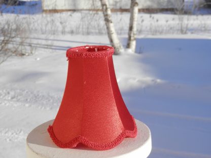 Kruunuvarjostin Elisa 12 punainen/sävy
